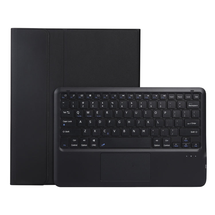 AM17-A TPU Detachable Bluetooth Keyboard Leather Case with Bracket & Touchpad For Lenovo Xiaoxin Pad Pro 12.6 inch TB-Q706F(Black) - Lenovo Keyboard by PMC TechLife | Online Shopping South Africa | PMC TechLife
