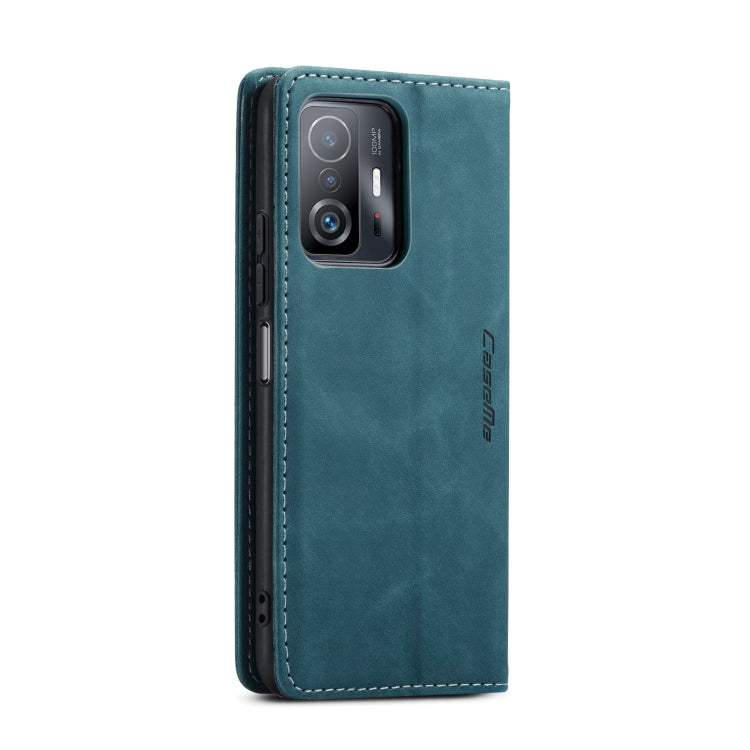 For Xiaomi Mi 11T / 11T Pro CaseMe 013 Multifunctional Leather Phone Case(Blue) - free shipping - PMC Jewellery - Order now!