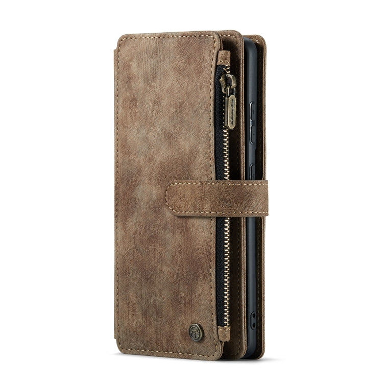 For Samsung Galaxy S22 5G CaseMe C30 Multifunctional Phone Leather Case with Holder & Card Slot & Wallet(Brown) - free shipping - PMC Jewellery - Order now!