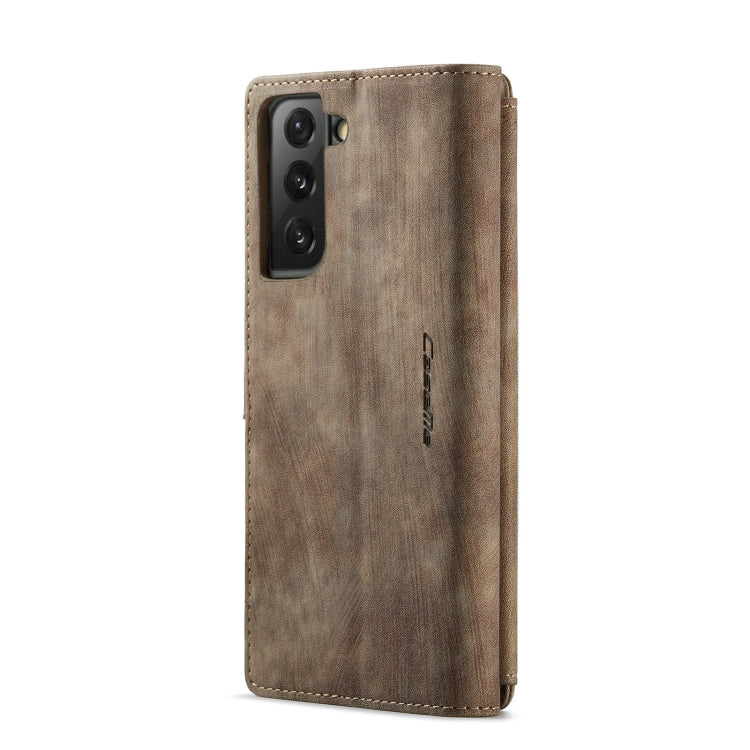 For Samsung Galaxy S22+ 5G CaseMe C30 Multifunctional Phone Leather Case with Holder & Card Slot & Wallet(Brown) - free shipping - PMC Jewellery - Order now!