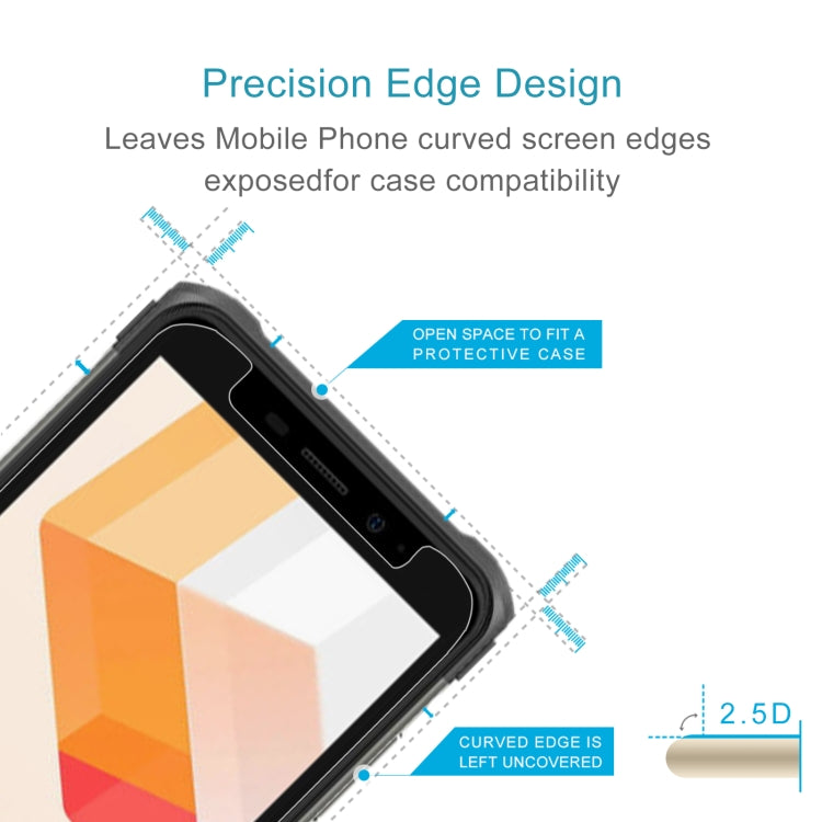 10 PCS 0.26mm 9H 2.5D Tempered Glass Film For Ulefone Armor X10 - Ulefone Tempered Glass by PMC Jewellery | Online Shopping South Africa | PMC Jewellery | Buy Now Pay Later Mobicred