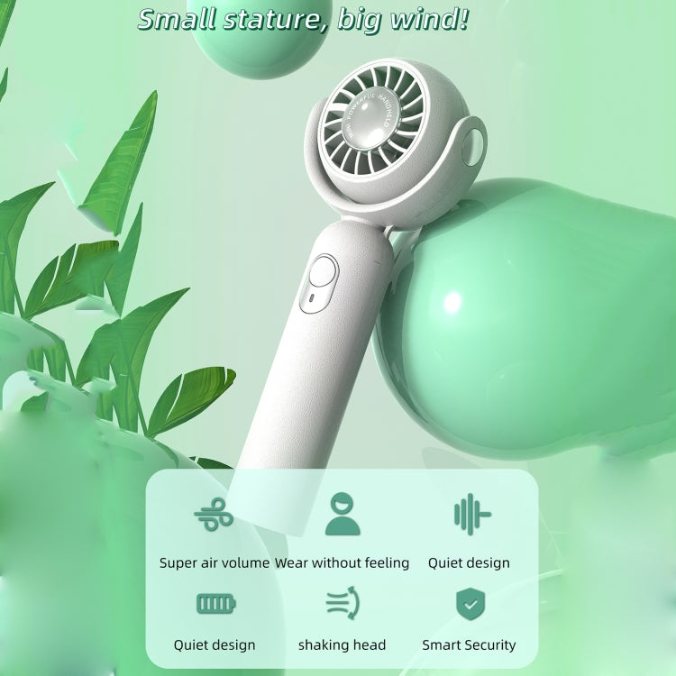 F10 USB Hanging Neck Electric Fan(Blue) - Electric Fans by PMC TechLife | Online Shopping South Africa | PMC TechLife | Buy Now Pay Later Mobicred