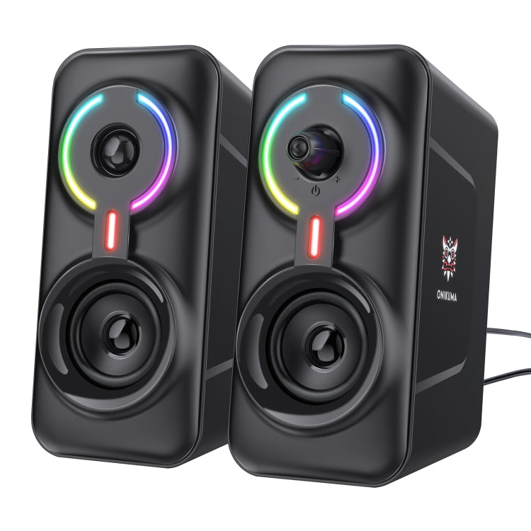 ONIKUMA L6 RGB Lighting Computer Audio with Bluetooth Function(Black) - free shipping - PMC Jewellery - Order now!