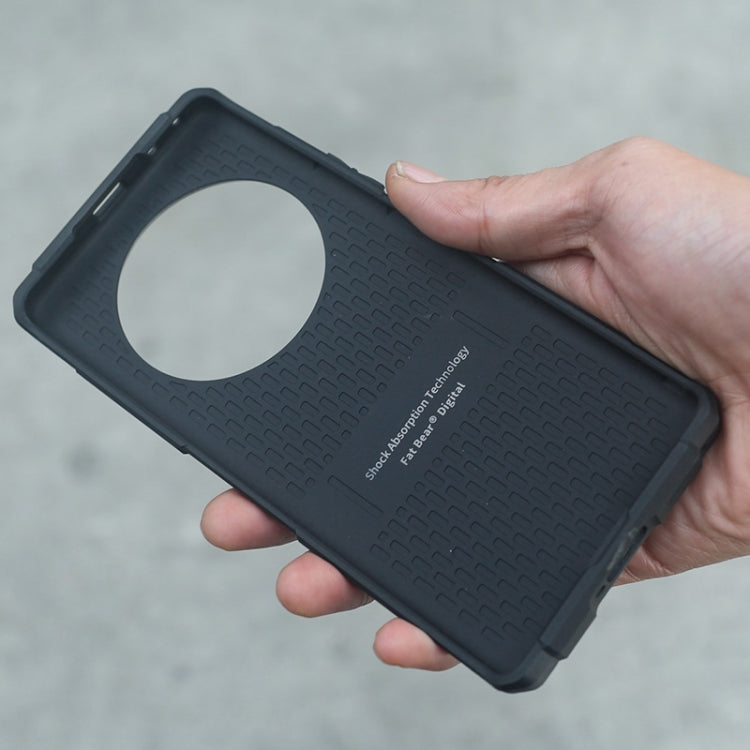 For Honor Magic3 Pro / Magic3 Pro+ FATBEAR Armor Shockproof Cooling Phone Case(Black) - free shipping - PMC TechLife - Order now!