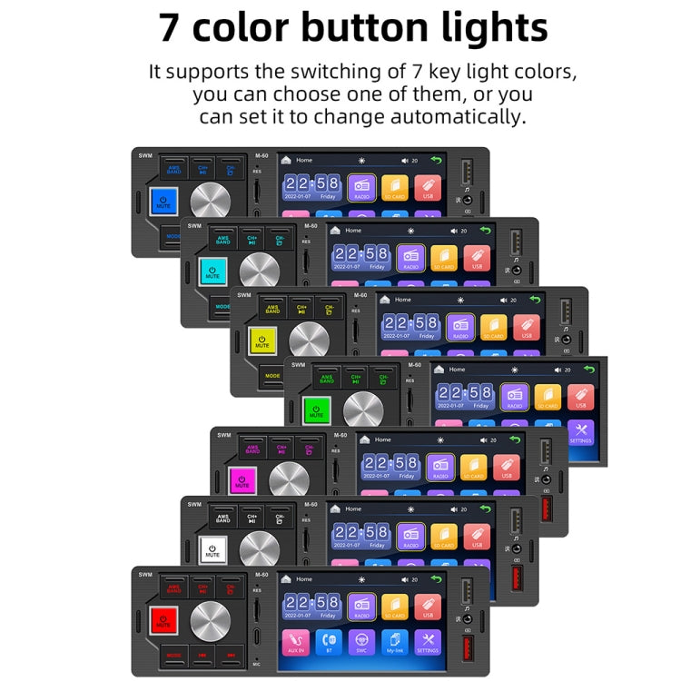 4.0 inch Touch Screen Car Radio Receiver Bluetooth MP5 Player with Remote Control - Car MP3 & MP4 & MP5 by PMC TechLife | Online Shopping South Africa | PMC TechLife | Buy Now Pay Later Mobicred