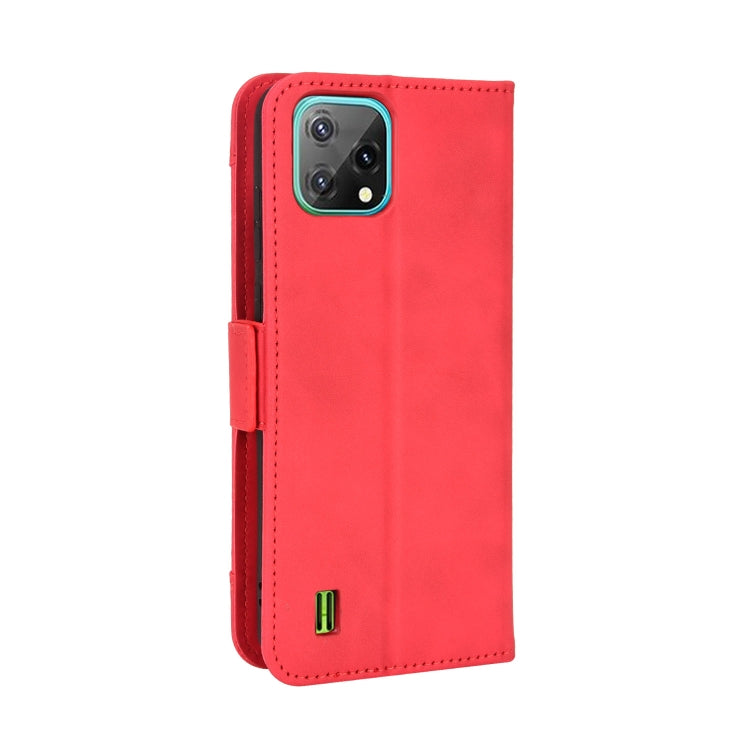 For Blackview A55 Skin Feel Calf Pattern Leather Phone Case(Red) - More Brand by PMC TechLife | Online Shopping South Africa | PMC TechLife | Buy Now Pay Later Mobicred