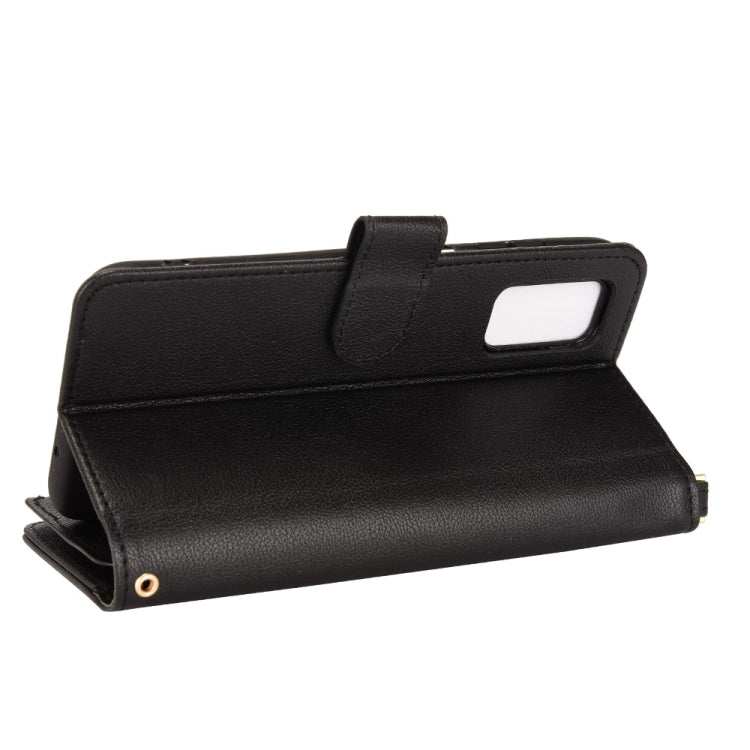 For Blackview A90 Litchi Texture Zipper Leather Phone Case(Black) - More Brand by PMC TechLife | Online Shopping South Africa | PMC TechLife