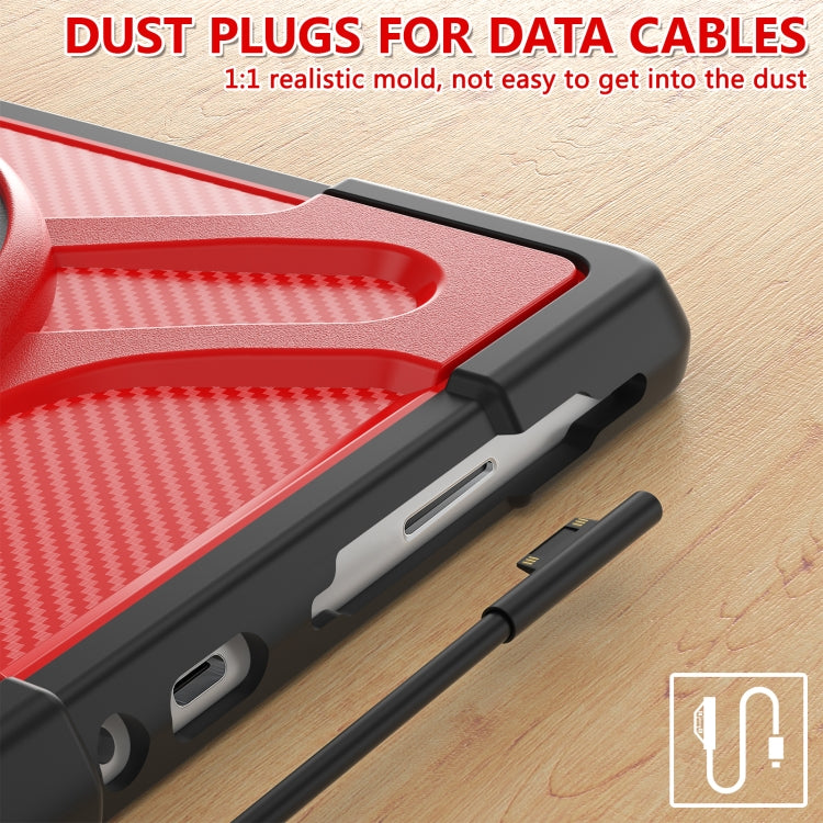 For Microsoft Surface Go 4 / 3 / 2 / 1 TPU + PC Tablet Case(Red) - Others by PMC TechLife | Online Shopping South Africa | PMC TechLife | Buy Now Pay Later Mobicred