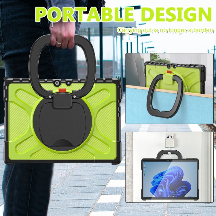 For MicroSoft Surface Pro 8 TPU + PC Tablet Case(Yellow Green) - Others by PMC TechLife | Online Shopping South Africa | PMC TechLife | Buy Now Pay Later Mobicred