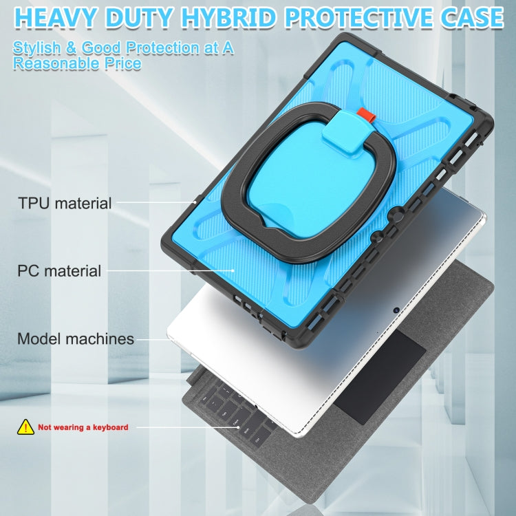 For MicroSoft Surface Pro 8 TPU + PC Tablet Case(Blue) - Others by PMC TechLife | Online Shopping South Africa | PMC TechLife | Buy Now Pay Later Mobicred