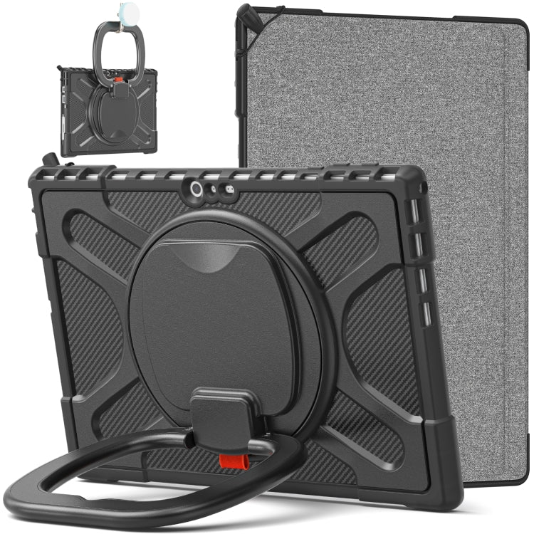 For MicroSoft Surface Pro 4 / 5 / 6 / 7 TPU + PC Tablet Case(Black) - Others by PMC TechLife | Online Shopping South Africa | PMC TechLife | Buy Now Pay Later Mobicred