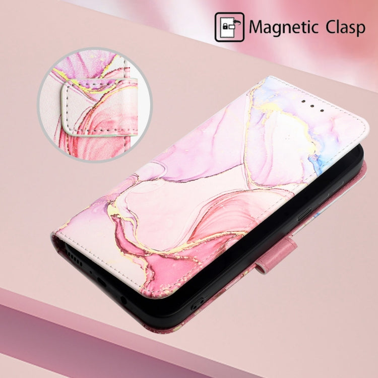 For Xiaomi Poco X3 NFC / X3 Pro / X3 PT003 Marble Pattern Flip Leather Phone Case(Rose Gold LS005) - Xiaomi Cases by PMC TechLife | Online Shopping South Africa | PMC TechLife