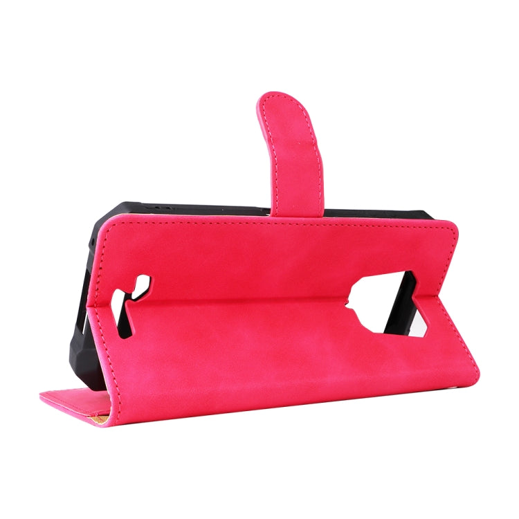 For Ulefone Armor 8 Skin Feel Magnetic Buckle Calf Texture Leather Phone Case(Rose Red) - Ulefone Cases by PMC Jewellery | Online Shopping South Africa | PMC Jewellery | Buy Now Pay Later Mobicred