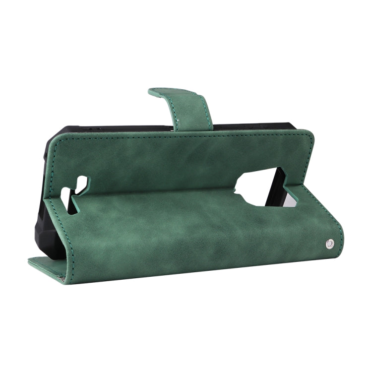 For Ulefone Armor 8 Skin Feel Magnetic Buckle Calf Texture Leather Phone Case(Green) - Ulefone Cases by PMC Jewellery | Online Shopping South Africa | PMC Jewellery | Buy Now Pay Later Mobicred