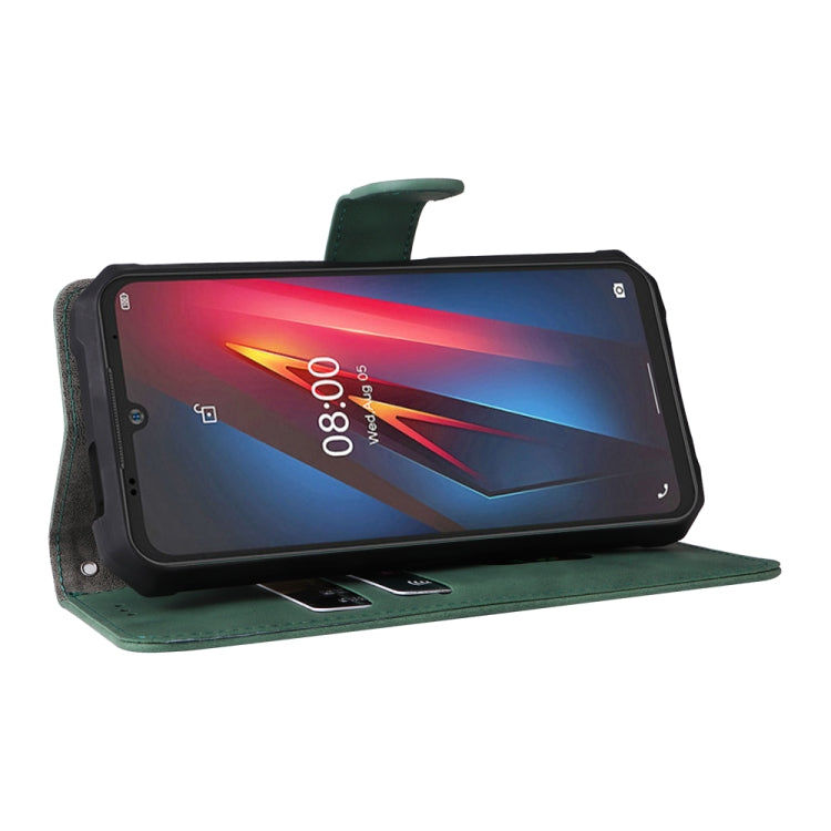 For Ulefone Armor 8 Skin Feel Magnetic Buckle Calf Texture Leather Phone Case(Green) - Ulefone Cases by PMC Jewellery | Online Shopping South Africa | PMC Jewellery | Buy Now Pay Later Mobicred