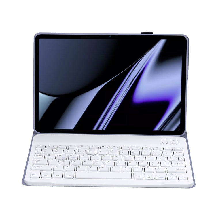 OP11 Lambskin Texture Ultra-thin Bluetooth Keyboard Leather Case For OPPO Pad 11 inch(Purple) - Others Keyboard by PMC TechLife | Online Shopping South Africa | PMC TechLife