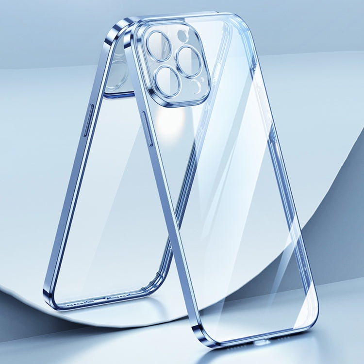 For iPhone 11 SULADA Lens Protector Plated Clear Case (Black) - iPhone 11 Cases by SULADA | Online Shopping South Africa | PMC TechLife