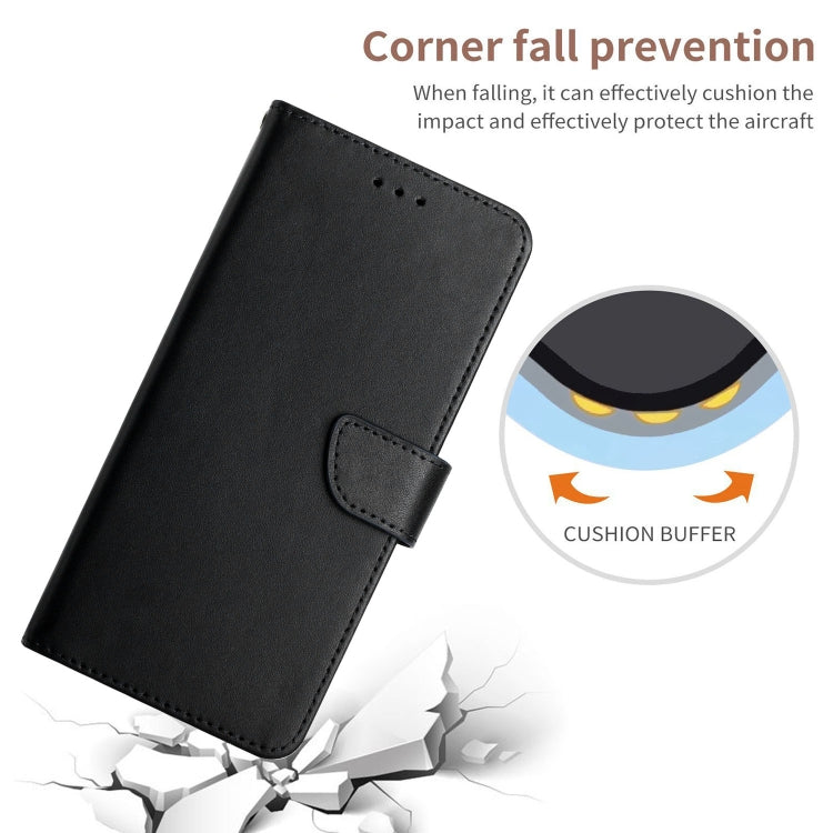 For Asus ROG Phone 3 ZS661KS Genuine Leather Fingerprint-proof Flip Phone Case(Black) - ASUS Cases by PMC TechLife | Online Shopping South Africa | PMC TechLife | Buy Now Pay Later Mobicred