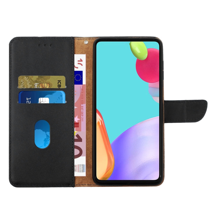 For Asus Zenfone 8 ZS590KS Genuine Leather Fingerprint-proof Flip Phone Case(Black) - ASUS Cases by PMC TechLife | Online Shopping South Africa | PMC TechLife | Buy Now Pay Later Mobicred
