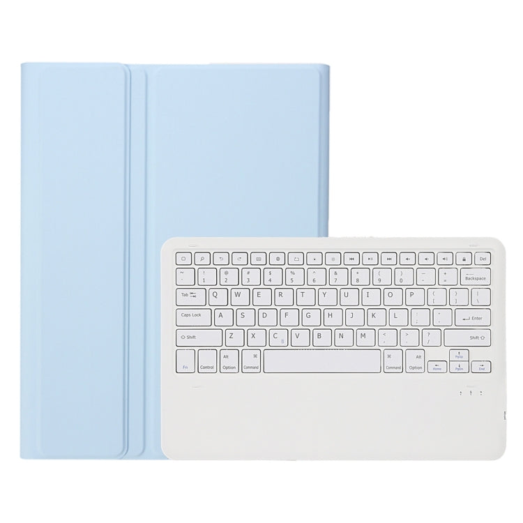 A800B Candy Color Detachable Bluetooth Keyboard Case with Pen Slot for Samsung Galaxy Tab S8+  / S7+ / S7 FE(Ice Blue) - Samsung Keyboard by PMC TechLife | Online Shopping South Africa | PMC TechLife