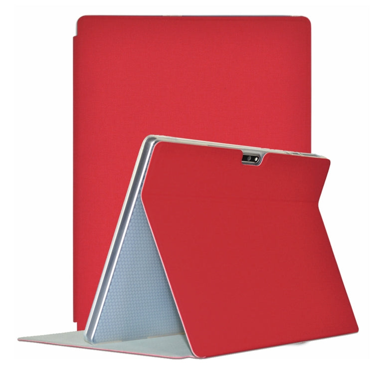 For TECLAST M30 / M30 Pro TECLAST Business Style Horizontal Flip PU Leather Protective Case with Holder(Red) - free shipping - PMc TechLife - Order now!