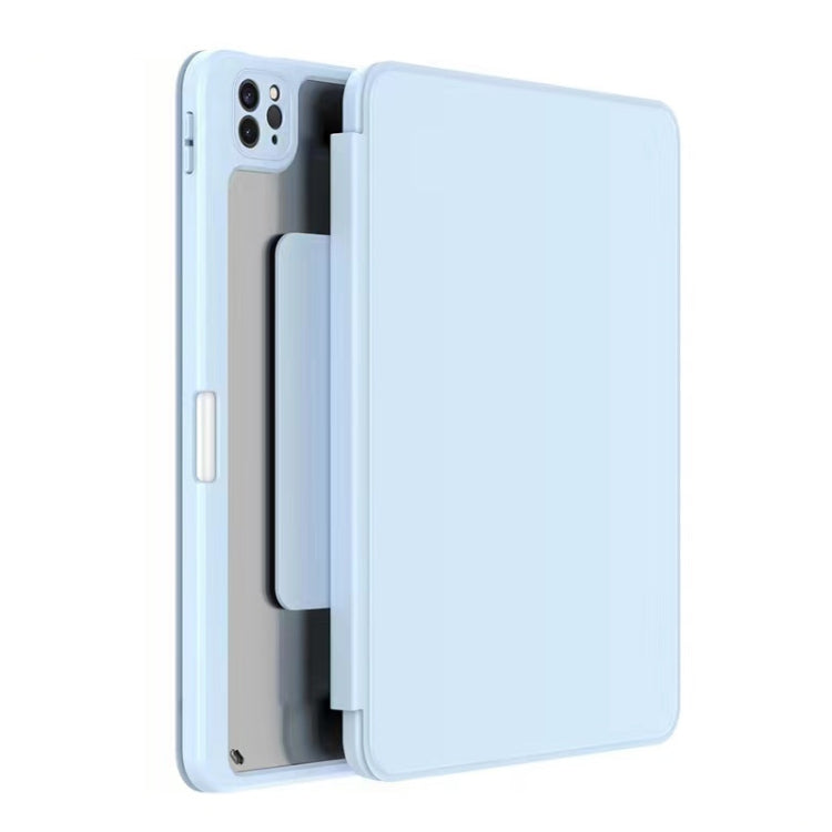 For iPad 10.2 2021 / 2020 / 2019 Mutural Jianshang Series Tablet Leather Smart Case(Sky Blue) - free shipping - PMC TechLife - Order now!