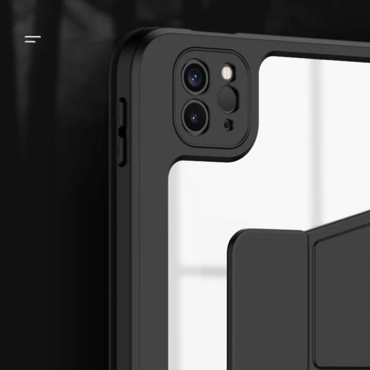 For iPad 10.2 2021 / 2020 / 2019 Mutural Jianshang Series Tablet Leather Smart Case(Black) - free shipping - PMC TechLife - Order now!