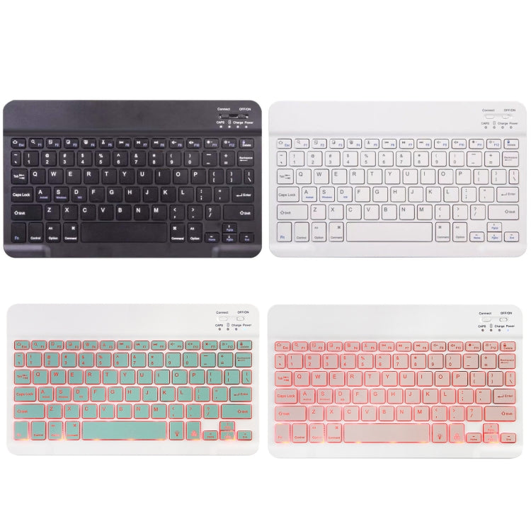 Square Cap Bluetooth Keyboard Leather Case with Pen Slot for Samsung Galaxy Tab S6 Lite(Light Blue) - Samsung Keyboard by PMC TechLife | Online Shopping South Africa | PMC TechLife