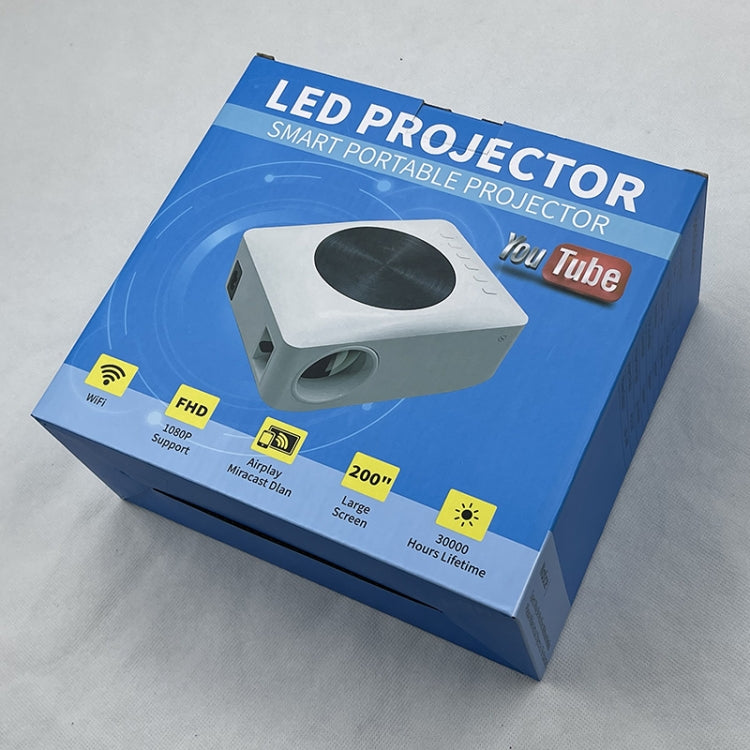 Y2 1280x720P 80ANSI Mini LCD LED Smart Projector, Plug Tpye:AU Plug - free shipping - PMC Jewellery - Order now!