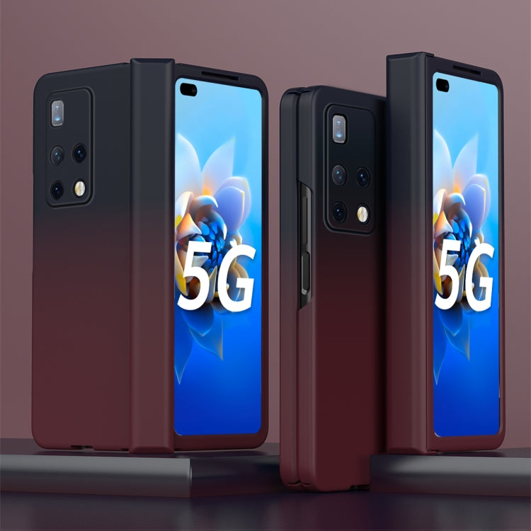 For Huawei Mate X2 Colorful Gradient Phone Case(Blue Red) - Huawei Cases by PMC TechLife | Online Shopping South Africa | PMC TechLife | Buy Now Pay Later Mobicred