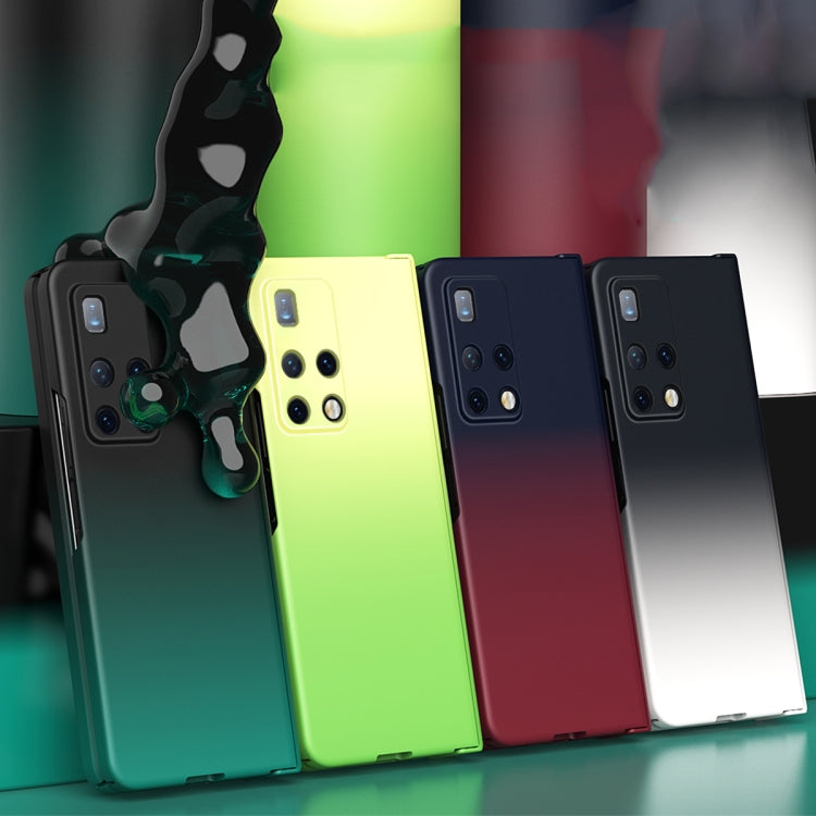 For Huawei Mate X2 Colorful Gradient Tempered Film Integrated Phone Case(Blue Red) - Huawei Cases by PMC TechLife | Online Shopping South Africa | PMC TechLife | Buy Now Pay Later Mobicred