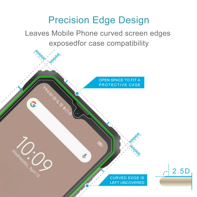 10 PCS 0.26mm 9H 2.5D Tempered Glass Film For Blackview BL8800 5G - free shipping - PMC TechLife - Order now!