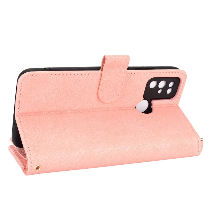 For Doogee X96 Pro Litchi Texture Zipper Leather Phone Case(Pink) - Doogee Cases by PMC TechLife | Online Shopping South Africa | PMC TechLife | Buy Now Pay Later Mobicred