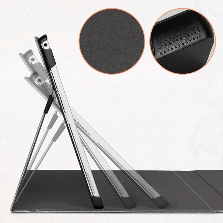 For MicroSoft Surface Pro 8 Deer Head Pattern Tablet Leather Case(Black) - Others by PMC Jewellery | Online Shopping South Africa | PMC Jewellery | Buy Now Pay Later Mobicred