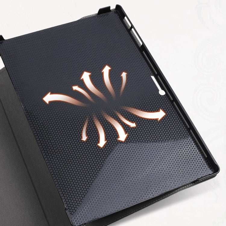 For MicroSoft Surface Pro 8 Deer Head Pattern Tablet Leather Case(Grey) - Others by PMC Jewellery | Online Shopping South Africa | PMC Jewellery | Buy Now Pay Later Mobicred