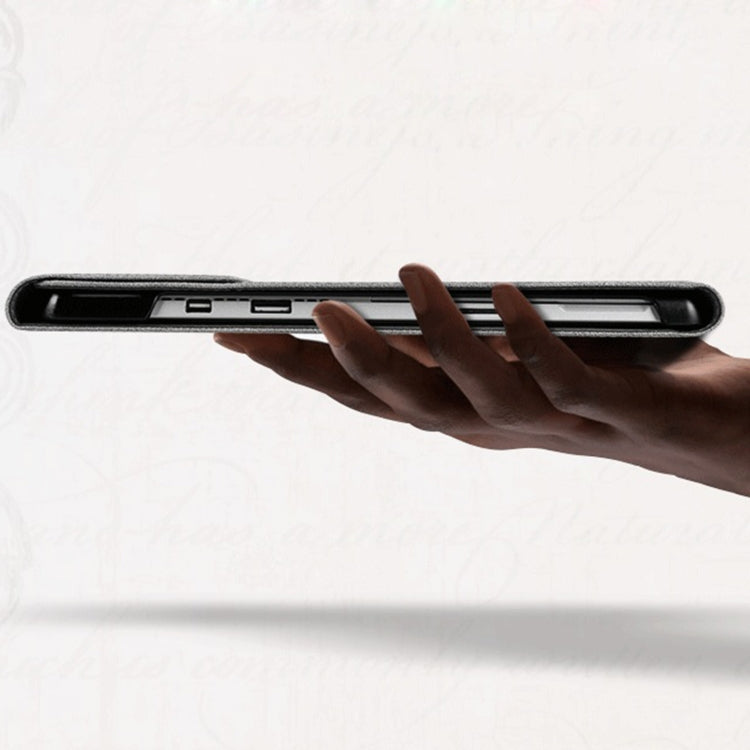 For MicroSoft Surface Pro 8 Deer Head Pattern Tablet Leather Case(Grey) - Others by PMC Jewellery | Online Shopping South Africa | PMC Jewellery | Buy Now Pay Later Mobicred