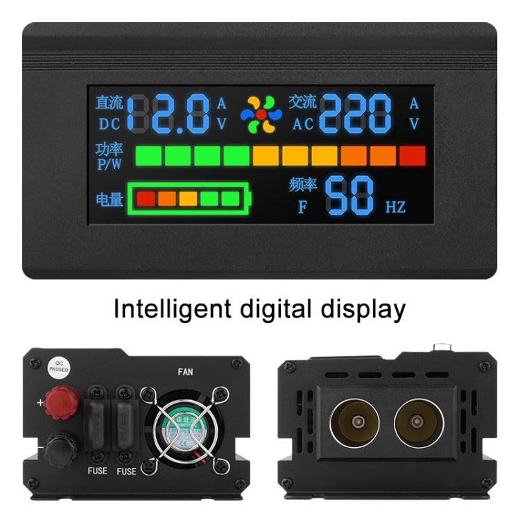 8896 500W Car Smart Multi-functional Digital Display Inverter, Specification:24V - Modified Square Wave by PMC TechLife | Online Shopping South Africa | PMC TechLife | Buy Now Pay Later Mobicred