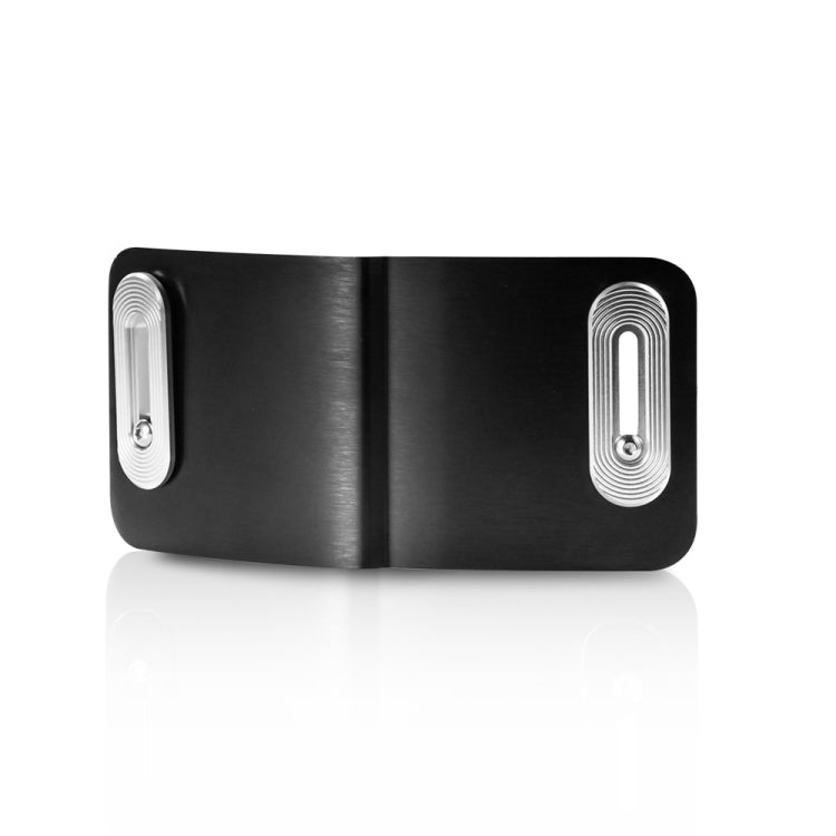 HP-DF018 Motorcycle Aluminum Alloy Front Windshield for Honda CB650R(Electroplating Black) - Others by PMC TechLife | Online Shopping South Africa | PMC TechLife | Buy Now Pay Later Mobicred