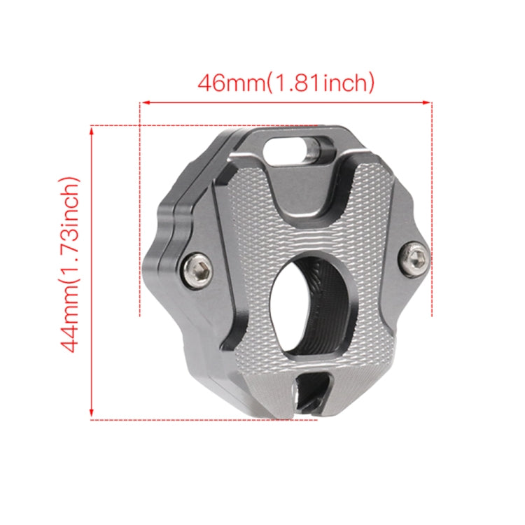 HP-Q093 Motorcycle Modified Key Shell for Honda CBR650R / CB650R / CB650F(Titanium) - Others by PMC Jewellery | Online Shopping South Africa | PMC Jewellery | Buy Now Pay Later Mobicred