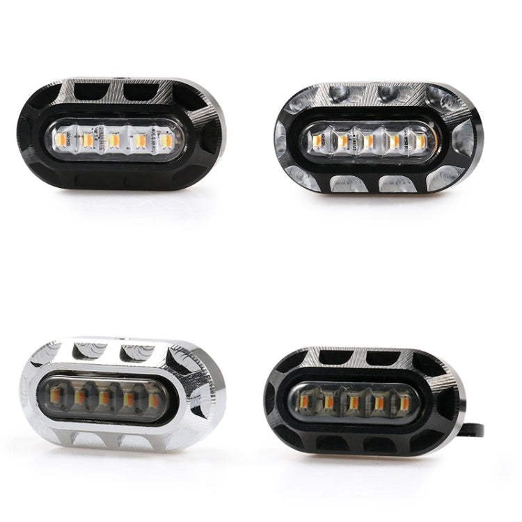 HP-Z058 Motorcycle Modified Rearview Mirror LED Turn Signal Light for Harley Sportsters XL 883 / 1200(Black) - Turn Signal by PMC TechLife | Online Shopping South Africa | PMC TechLife | Buy Now Pay Later Mobicred