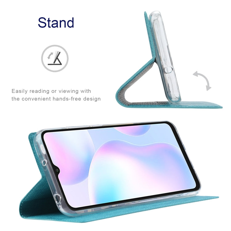 For Sharp Aquos R7 ViLi DMX Series Shockproof TPU + PU Leather Magnetic Attraction Horizontal Flip Case(Blue) - free shipping - PMC Jewellery - Order now!