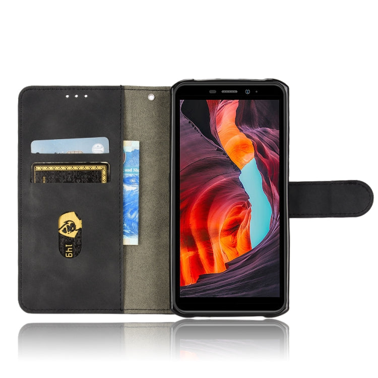 For Ulefone Armor X10 Skin Feel Magnetic Flip Leather Phone Case(Black) - Ulefone Cases by PMC Jewellery | Online Shopping South Africa | PMC Jewellery | Buy Now Pay Later Mobicred