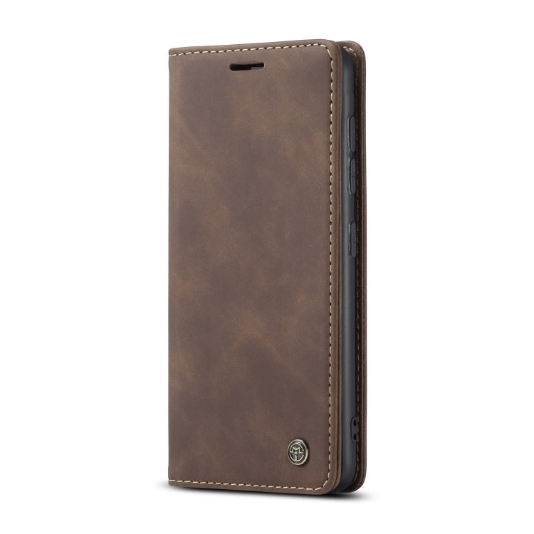 For Galaxy S20 CaseMe Multifunctional Horizontal Flip Leather Case, with Card Slot & Holder & Wallet(Coffee) - free shipping - PMC TechLife - Order now!