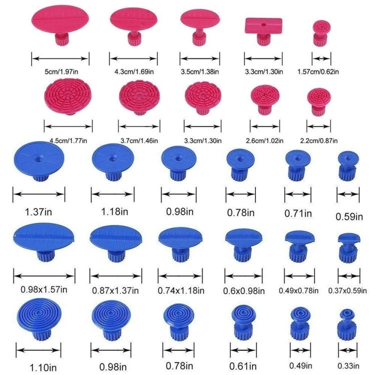 D6 44 in 1 Car Paintless Dent Dings Repair Lifter Tools Kit, Plug Type:UK Plug - Sheet Metal Tools by PMC TechLife | Online Shopping South Africa | PMC TechLife | Buy Now Pay Later Mobicred