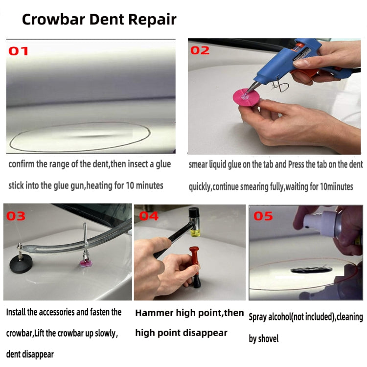 N5 104 in 1 Car Paintless Dent Removal Fender Damage Repair Puller Lifter, Plug Type:UK Plug - Sheet Metal Tools by PMC TechLife | Online Shopping South Africa | PMC TechLife | Buy Now Pay Later Mobicred