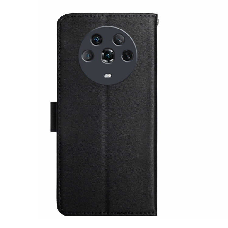 For Honor Magic4 Genuine Leather Fingerprint-proof Horizontal Flip Phone Case(Black) - free shipping - PMC TechLife - Order now!