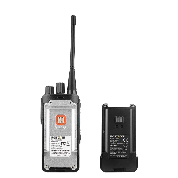 1 Pair RETEVIS RB29 FRS Free-license Two Way Radio Walkie Talkie(Black) - free shipping - PMC TechLife - Order now!