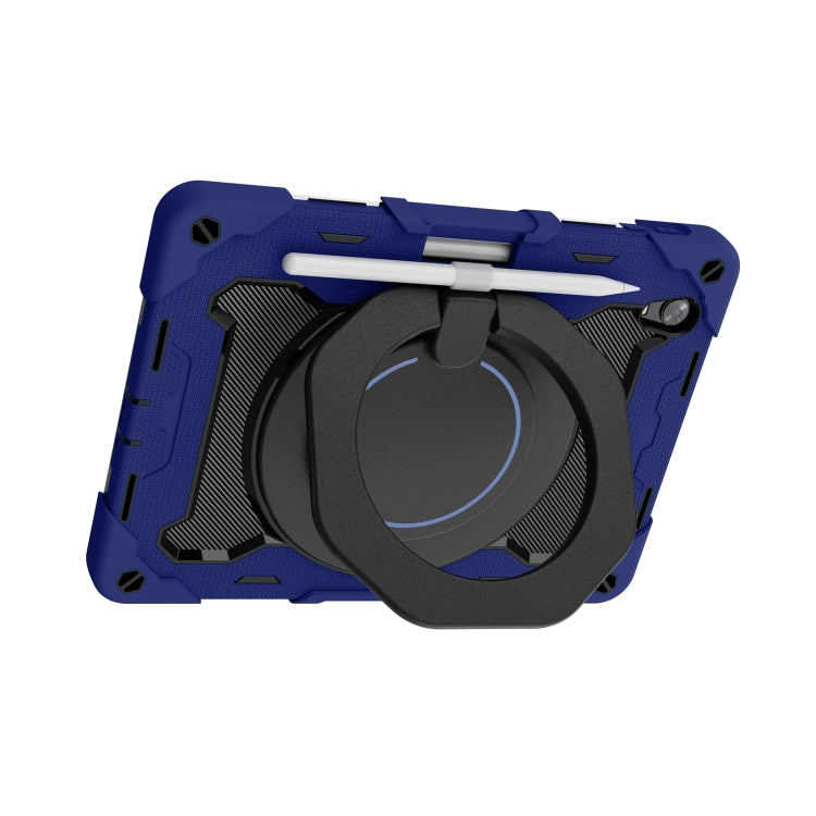For OPPO Pad Armor Contrast Color Silicone + PC Tablet Case(Navy Blue) - OPPO by PMC TechLife | Online Shopping South Africa | PMC TechLife | Buy Now Pay Later Mobicred