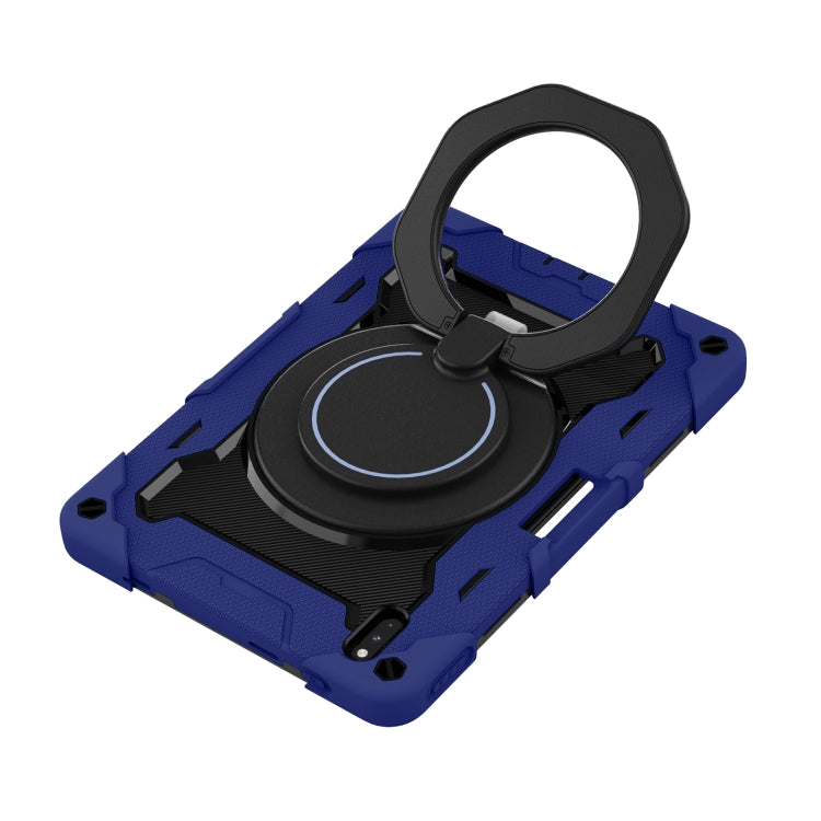 For Huawei Matepad Pro 10.8 Armor Contrast Color Silicone + PC Tablet Case(Navy Blue) - Huawei by PMC TechLife | Online Shopping South Africa | PMC TechLife | Buy Now Pay Later Mobicred