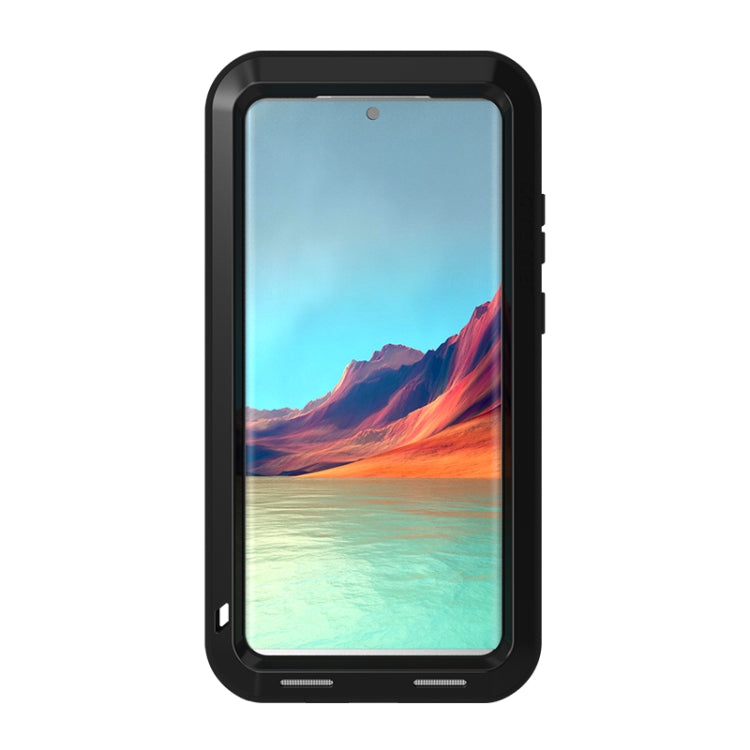 For Samsung Galaxy S22 Ultra 5G LOVE MEI Metal Shockproof Waterproof Dustproof Protective Phone Case(Yellow) - free shipping - PMC TechLife - Order now!